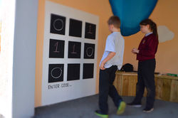 Interactive mural for schools