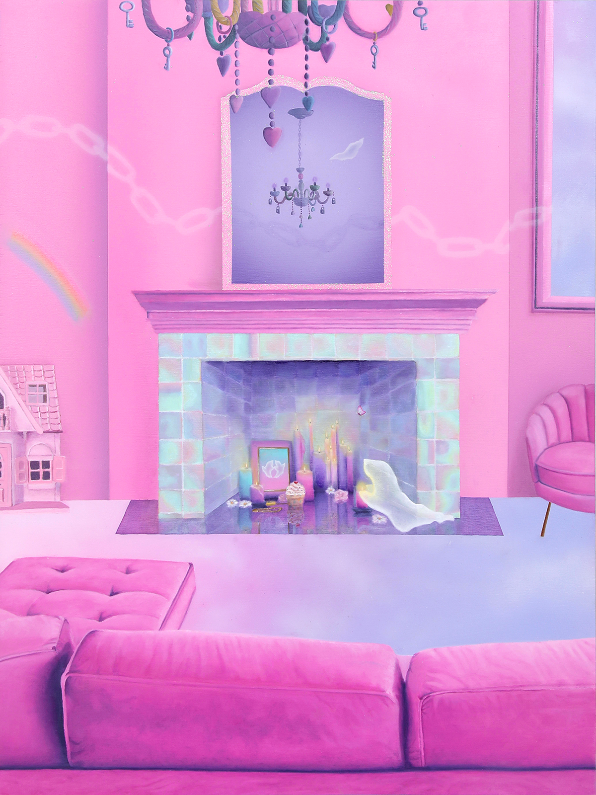 “Please, Come Back" 12 x 16 in.- - Flawed