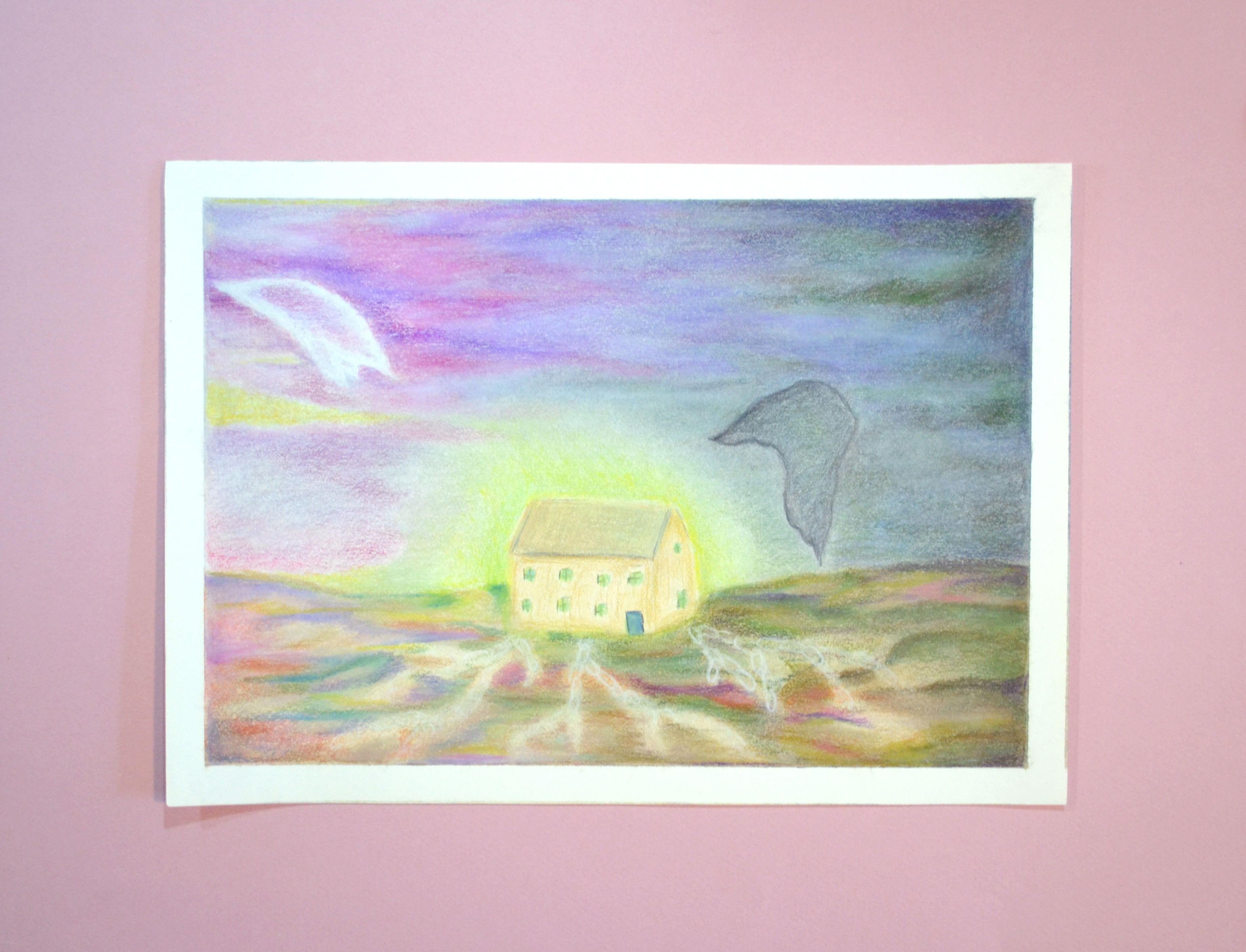 Home Rooted in Chains Sketch, 11.5 x 8 in.