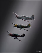 Yakovlev Yak-18 + Yak-52 // La Ferté-Alais (France) // Juin 2022 