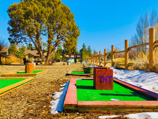 New 9-hole Mini-Golf Course. Welcome To Wonka's Mini-Golf Course!