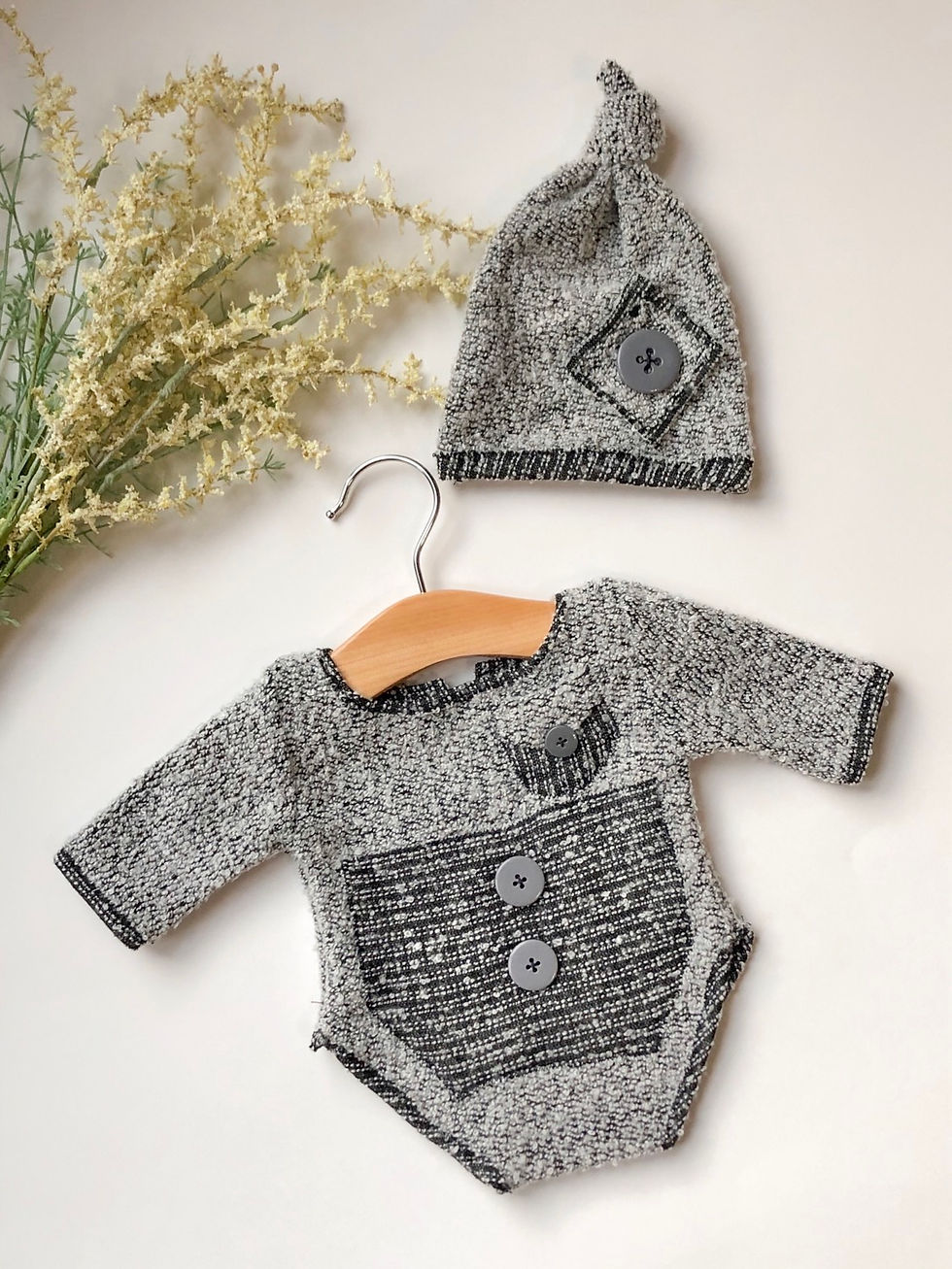 Newborn boy photography outfit