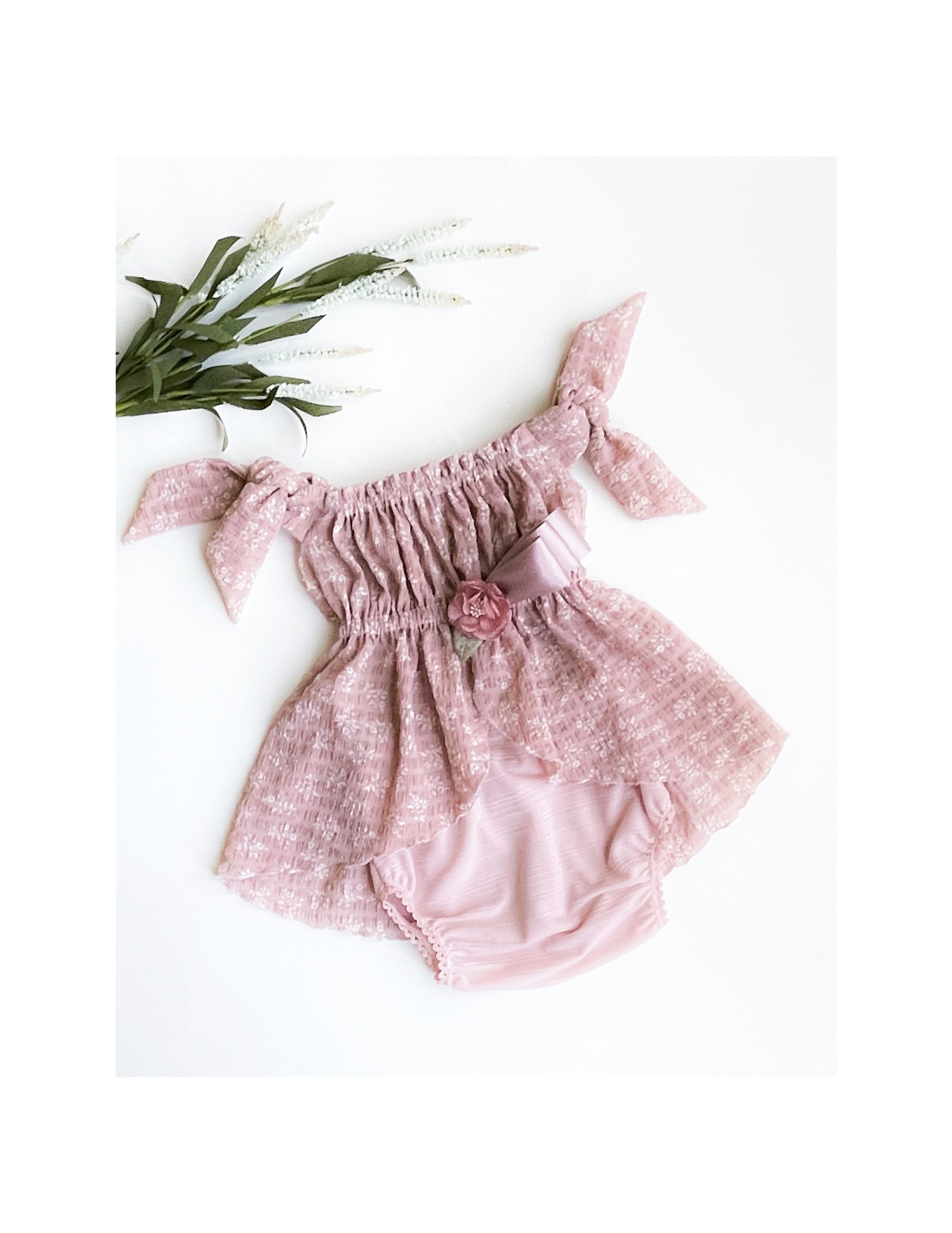 Sitter vintage style outfit set 