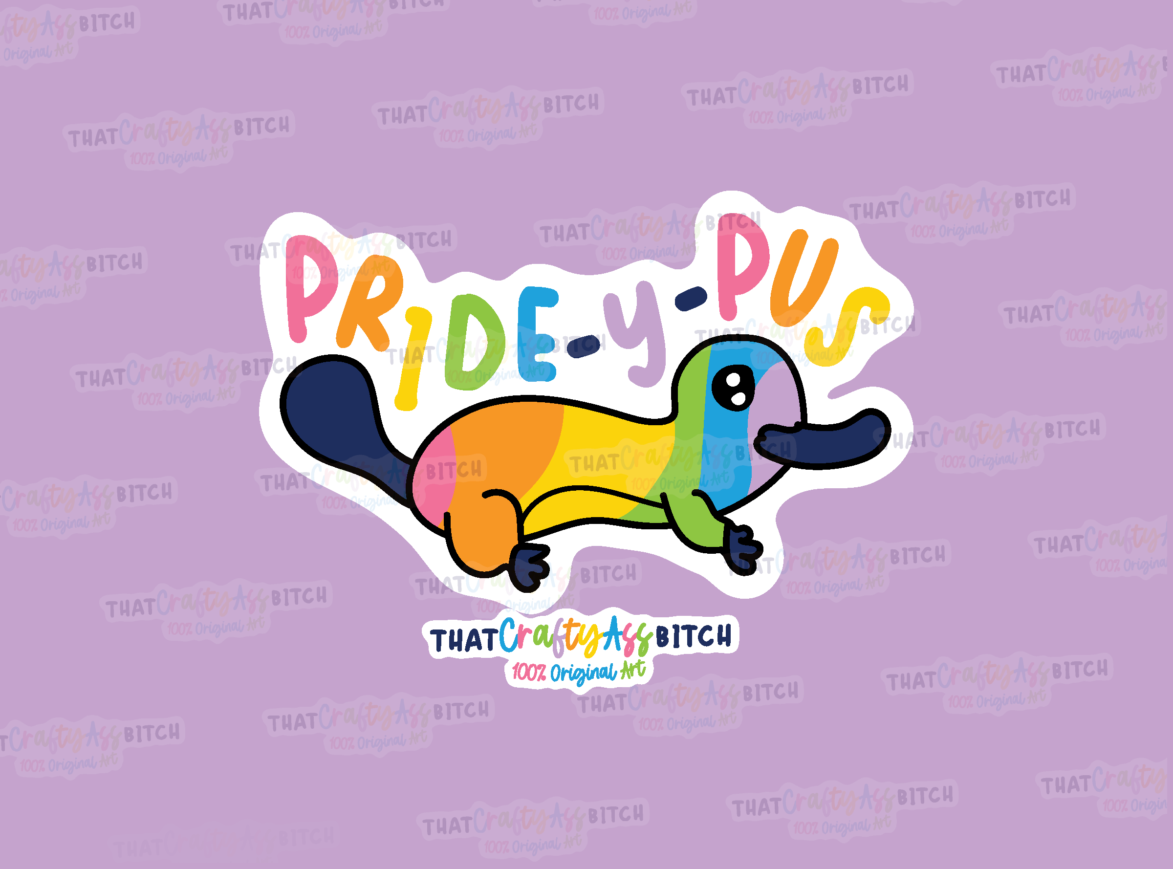 Pride-y-pus original design