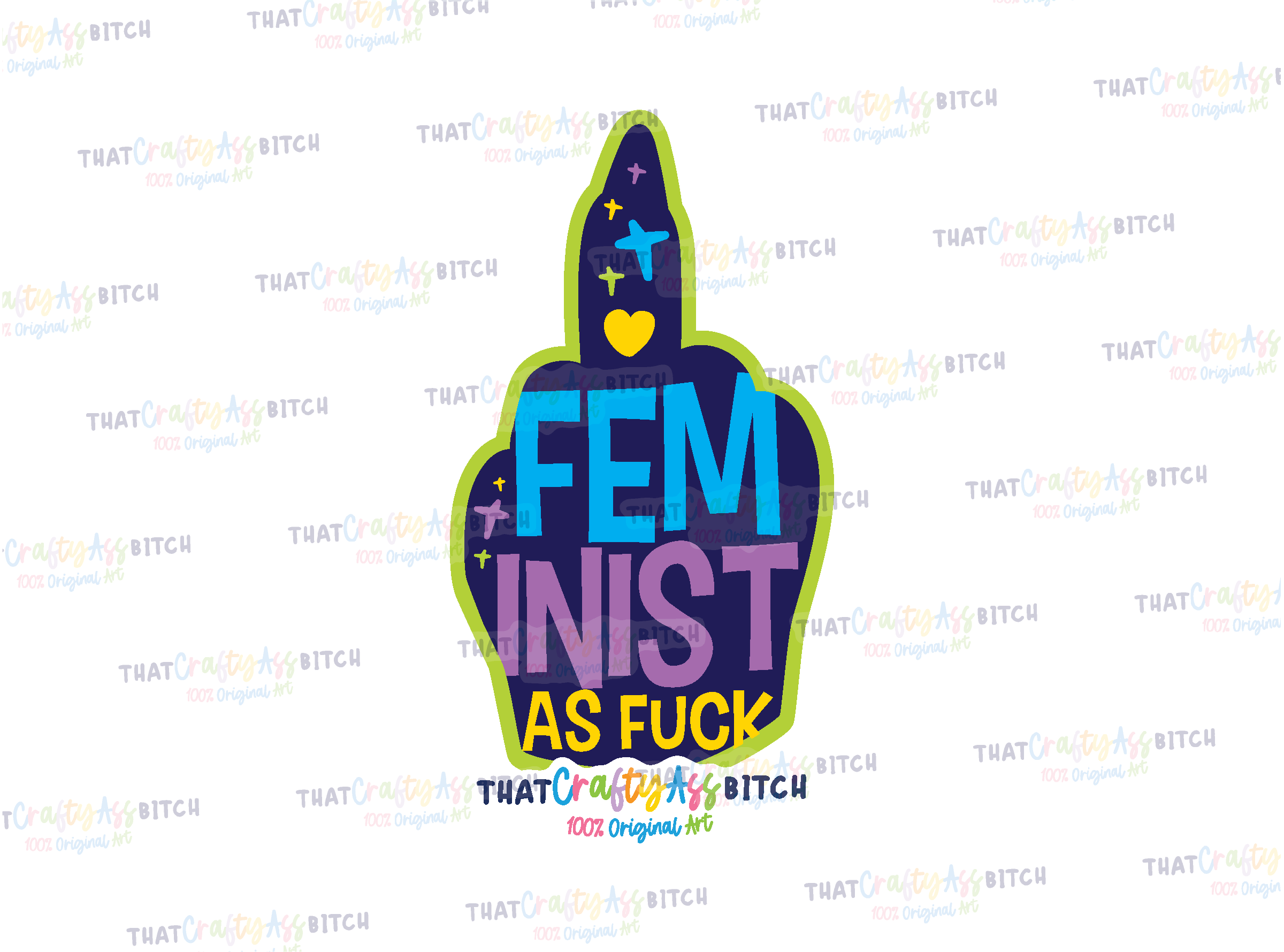 Feminist as fuck original design
