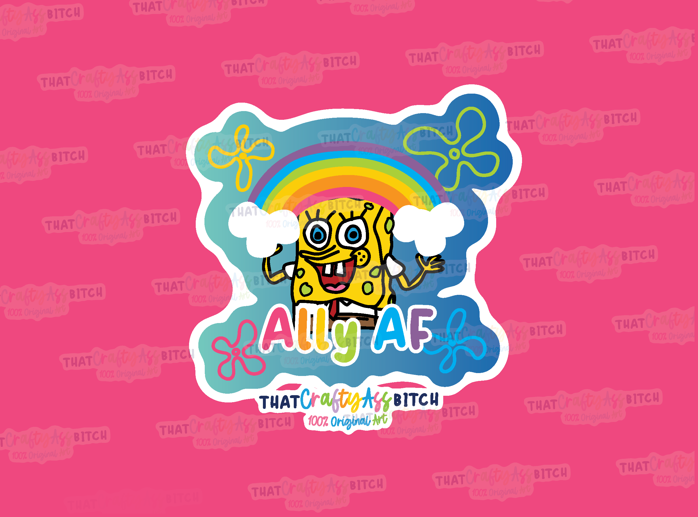 Ally af spongebob bikini bottom original design