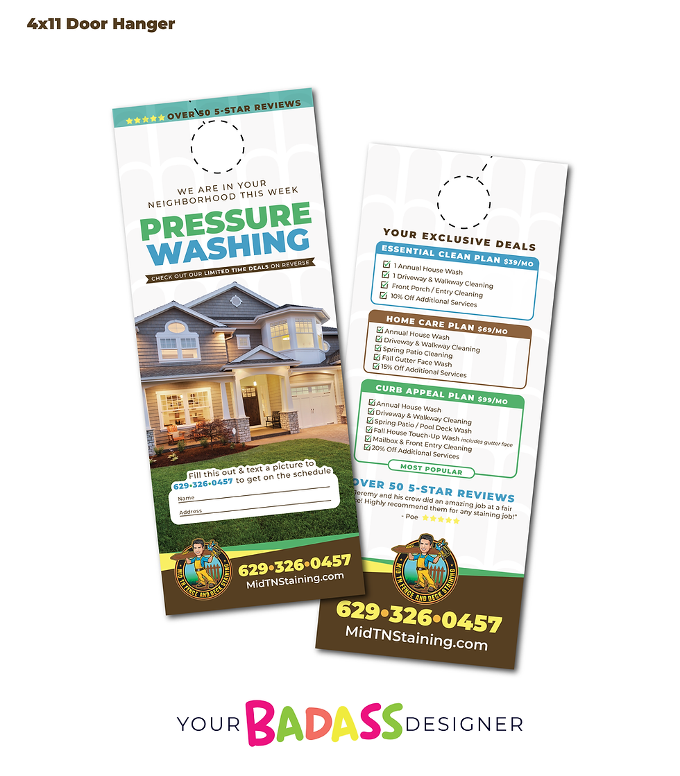 Thumbnail: Door Hanger Design