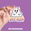 Thumbnail: This is fucking boo shit ghost poop sticker halloween sticker halloween gift