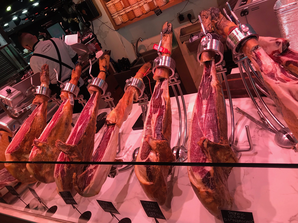 Jamon in Barcelona