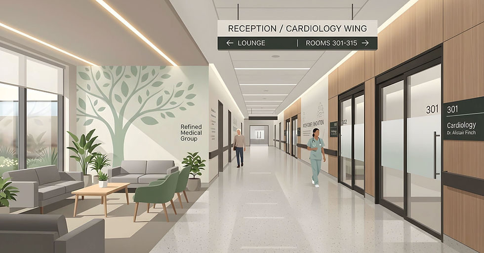 How Environmental Graphics Are Redefining Hospital Experiences