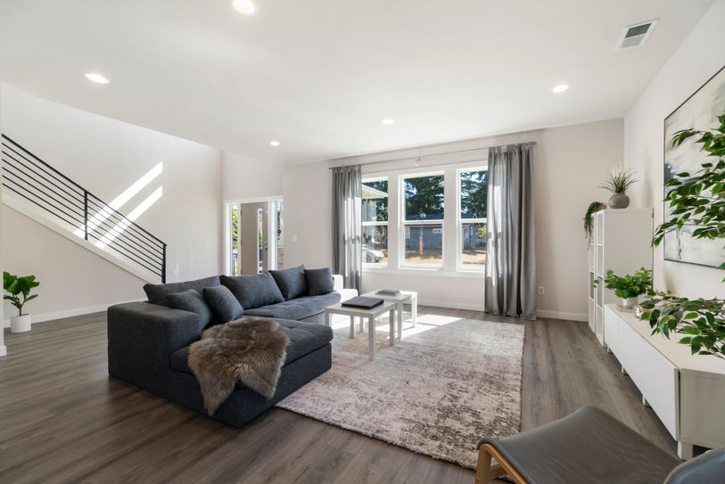 Small modern home on a tight budget