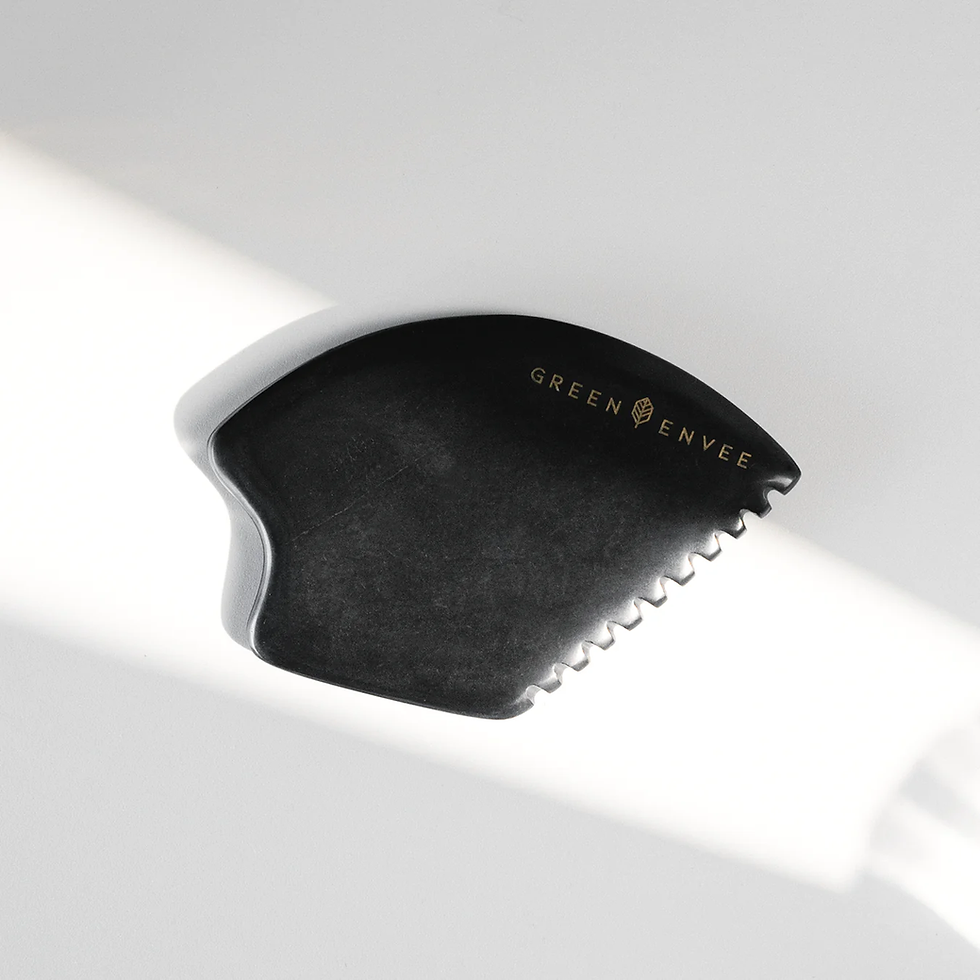 Thumbnail: Gua sha facial tool for lifting, sculpting, and reducing puffiness in the face