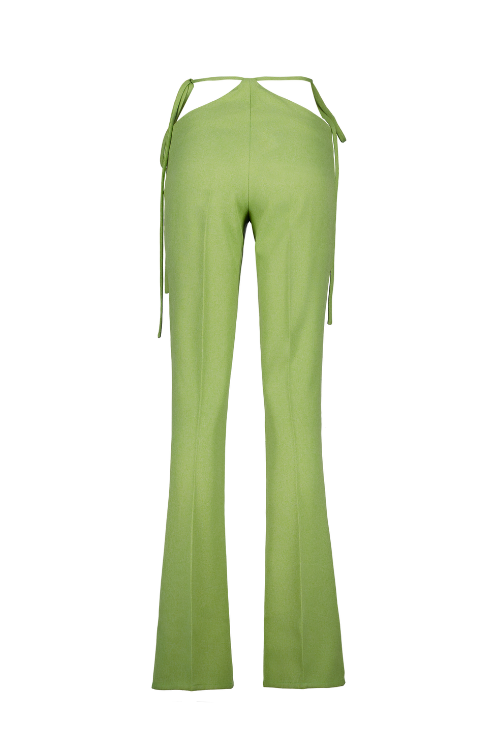 Thumbnail: Wool-blend Laced Low-rise Pants