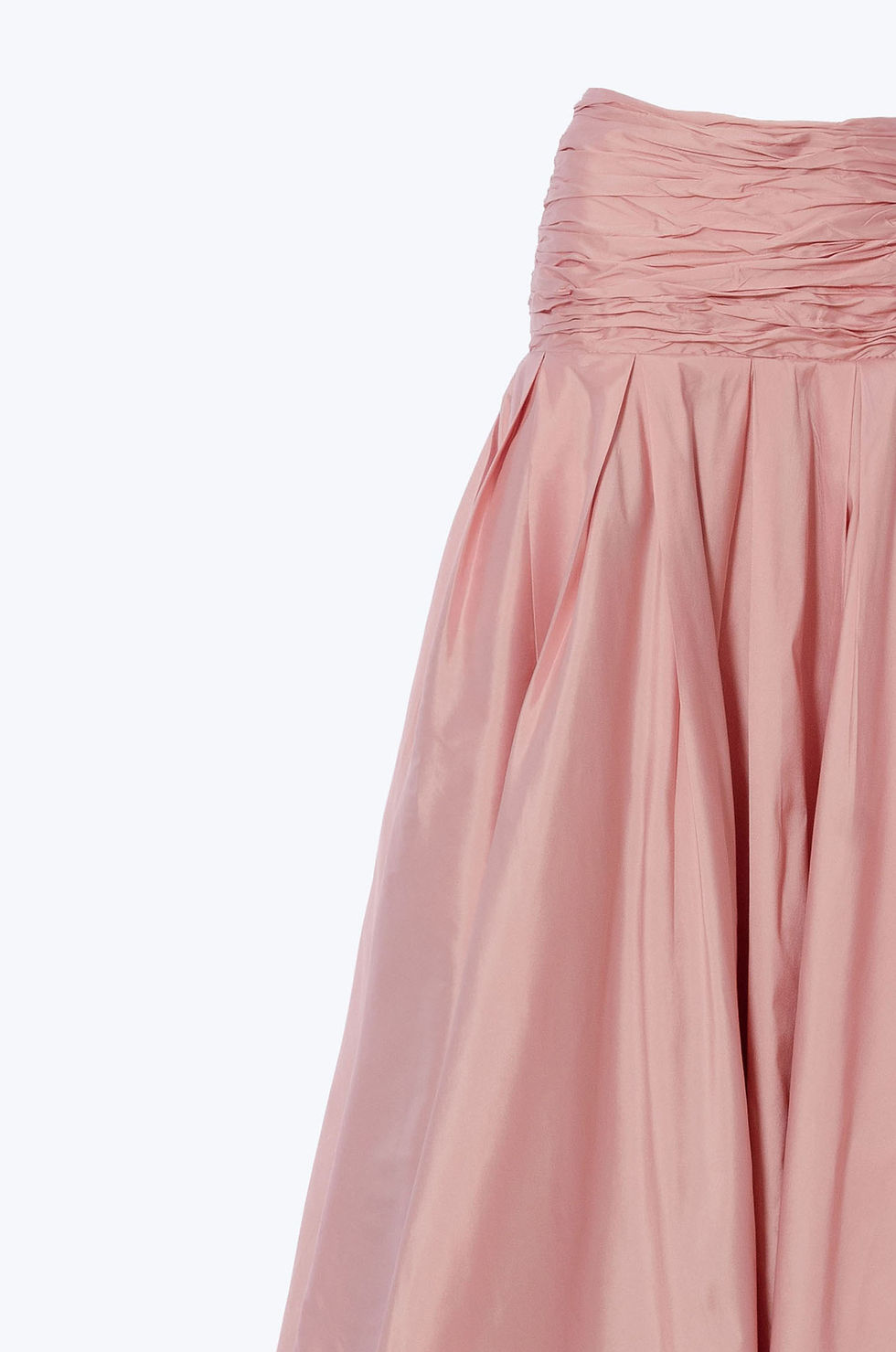 Thumbnail: Silk Taffeta Maxi Skirt