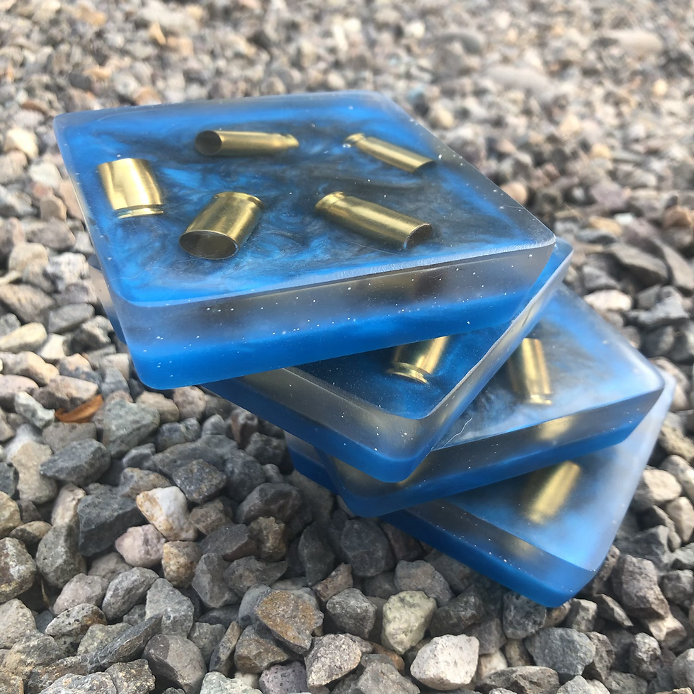 Thumbnail: .40 Caliber S&W - Coaster Set!