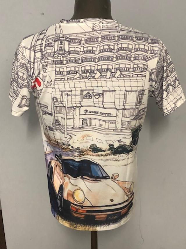 Thumbnail: steven land t-shirt v-neck white modern fit car design