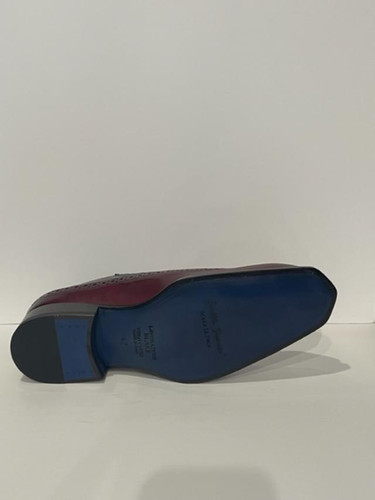 Emilio Franco shoes dressy slip on leather calf burgundy  display picture 3