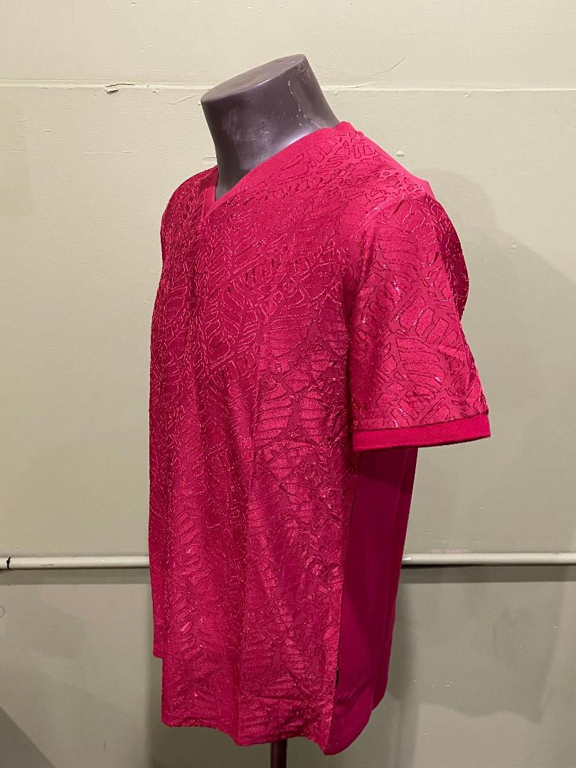 Thumbnail: Barabas shirt v-neck pullover wine graphic design modern fit