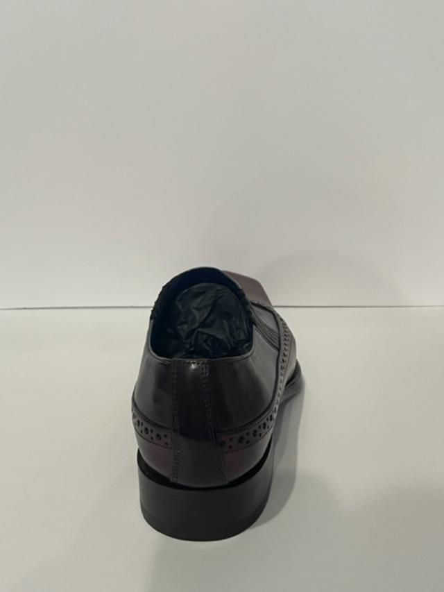 Thumbnail: Emilio Franco shoes dressy slip on leather calf burgundy/brown