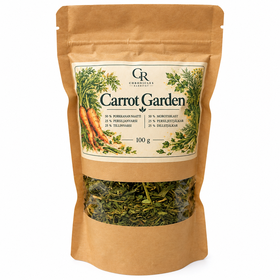 Chronicles Carrot Garden – kuivattu yrtti- ja kasviseos 100 g