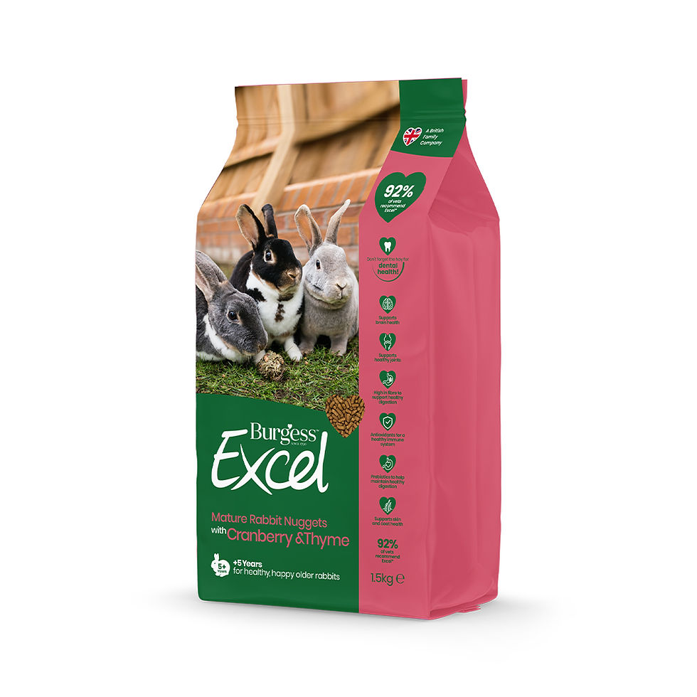 Burgess Excel Mature Rabbit Cranberry & Thyme 1,5 kg