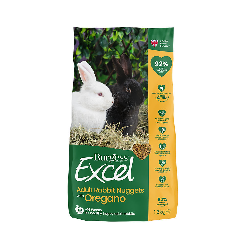 Burgess Excel Adult Rabbit Nuggets with Oregano 1,5 kg