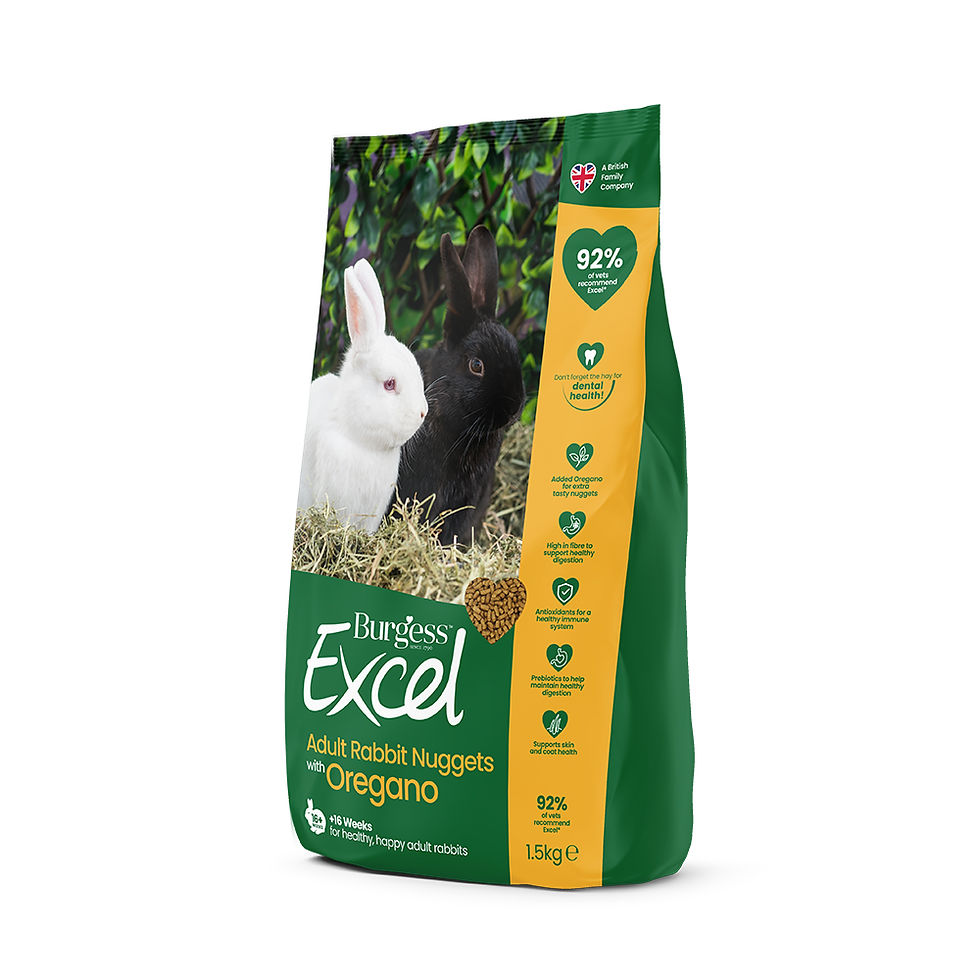 Burgess Excel Adult Rabbit Nuggets with Oregano 1,5 kg