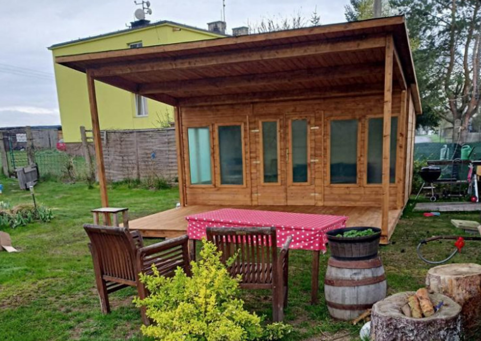 Miniatura: Zahradní domek Sydney s terasou