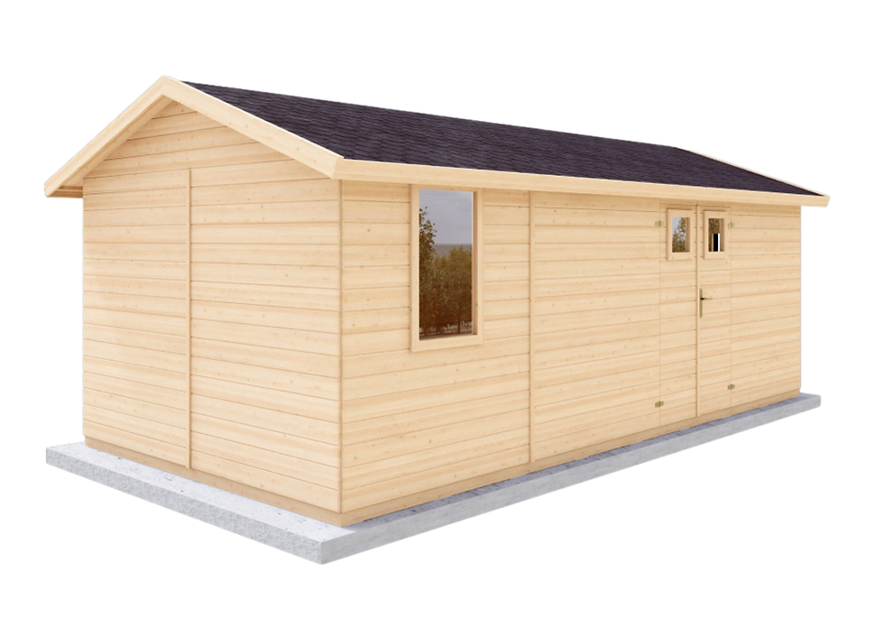 Miniatura: Dřevěný zahradní domek Vienna