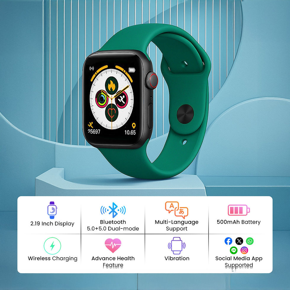 Thumbnail: W4 Smartwatch with 2.19" Display