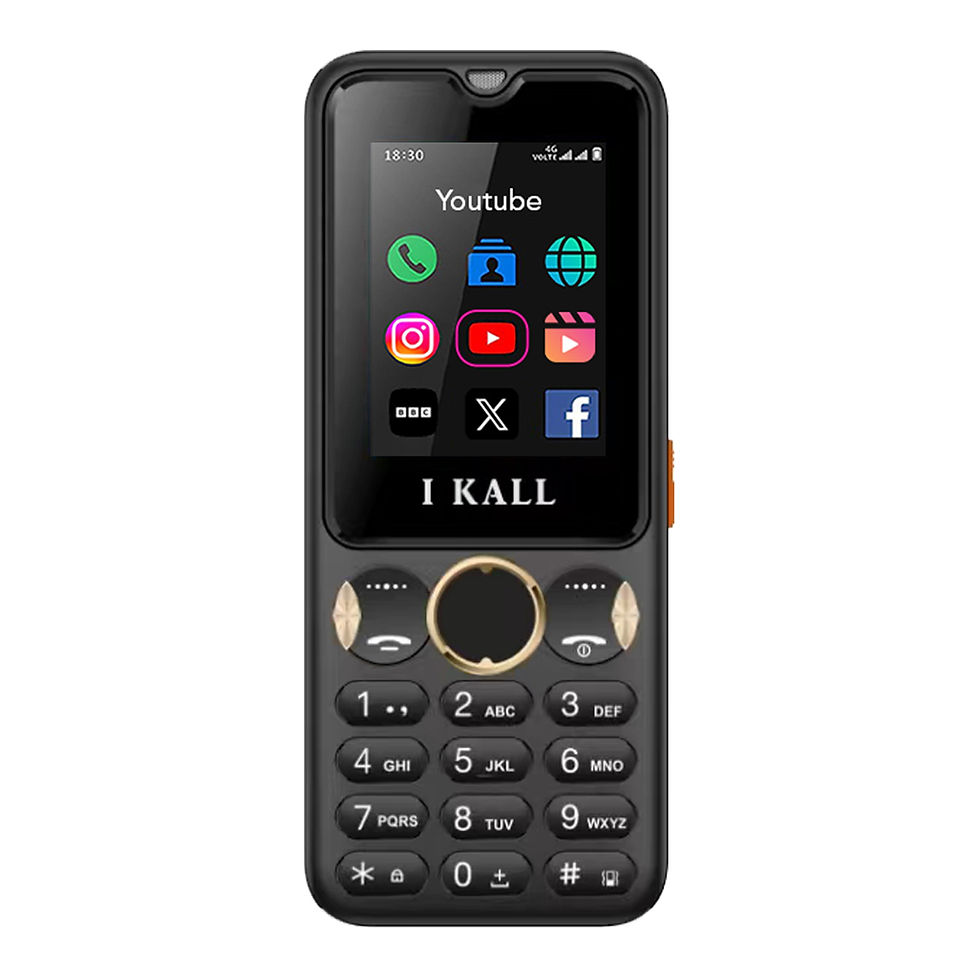 Thumbnail: I8 Keypad Phone - 2.4" Display,2500mAh Battery, Support  Facebook,Youtube