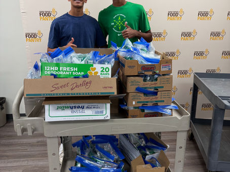 8/6/25: Donating 200 Hygiene Kits to Vernon Township