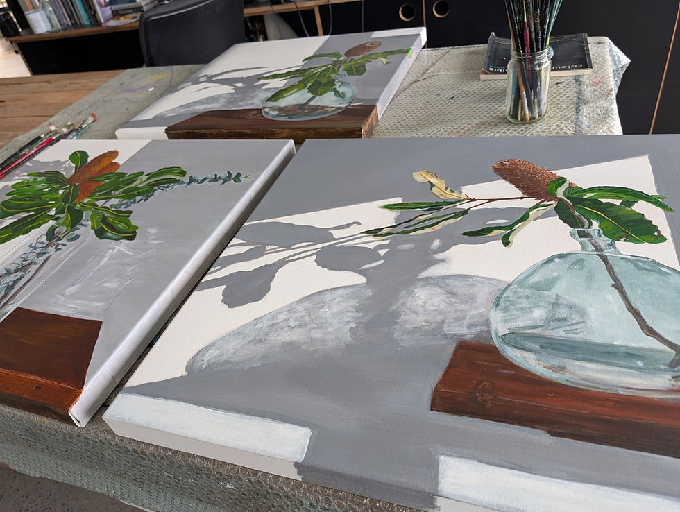 Studio notes, an opening.