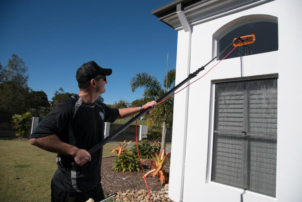 Water Fed Window Cleaning System