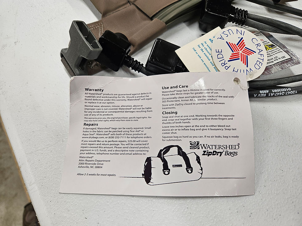 Thumbnail: Watershed Ocoee Military Radio Bag w/Cables 