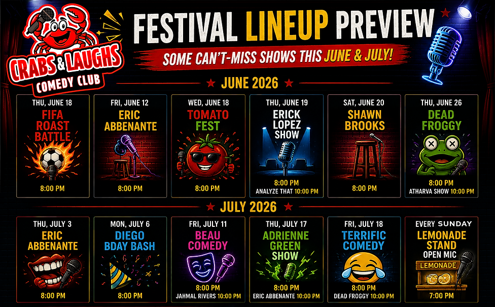 Crabs and Laughs comedy club