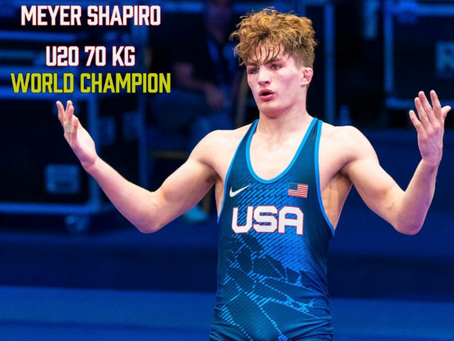 Meyer Shapiro: U20 World Champion!