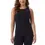 Thumbnail: 32 Degrees Cool Women's Soft Ribbed Fabric with Built-In-Bra Top, Black,Size XXL
