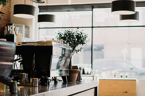 Interior of a Cafe