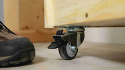 Rodajas de PVC negro