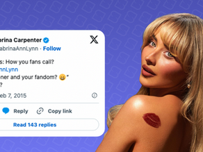 Journey towards a fandom name: the Sabrina Carpenter fan base case