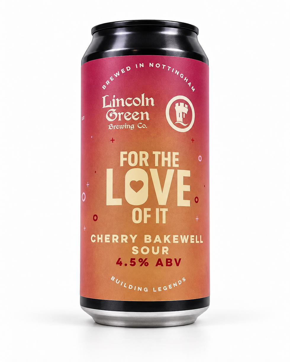 Lincoln Green For the Love of It 4.5% Cherry Bakewell Sour Can