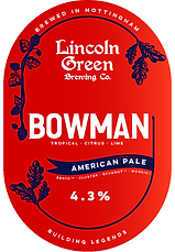 Bowman beer label