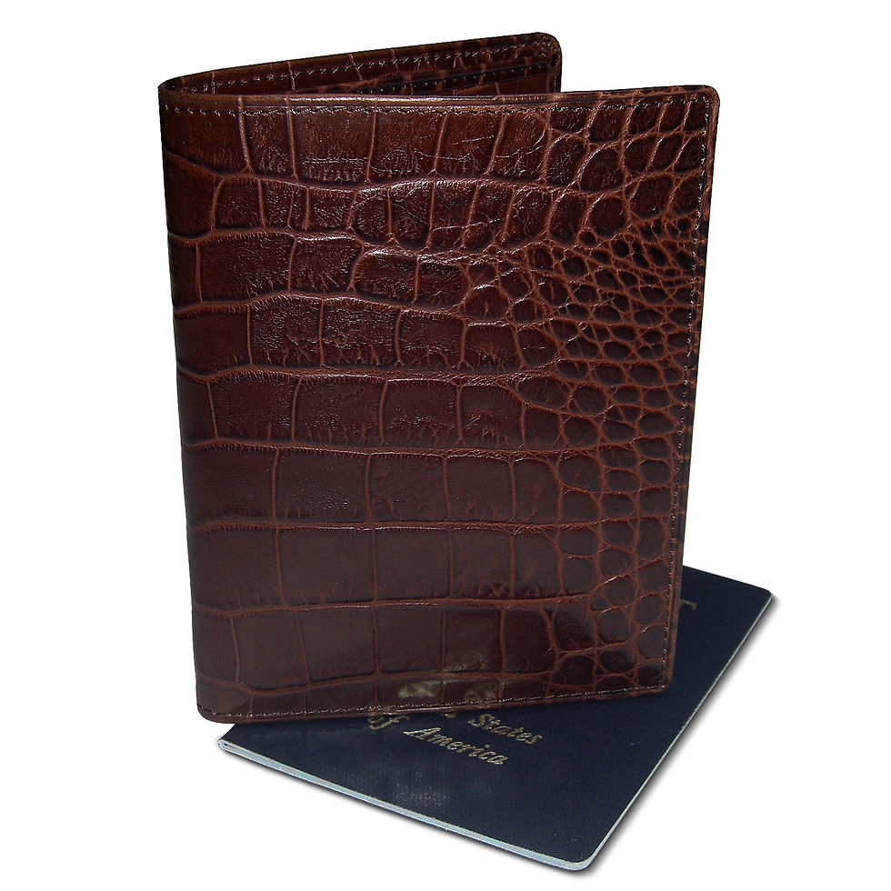Thumbnail: DataSafe Italian Leather Passport and Travel Wallet with RFID Shielding Security