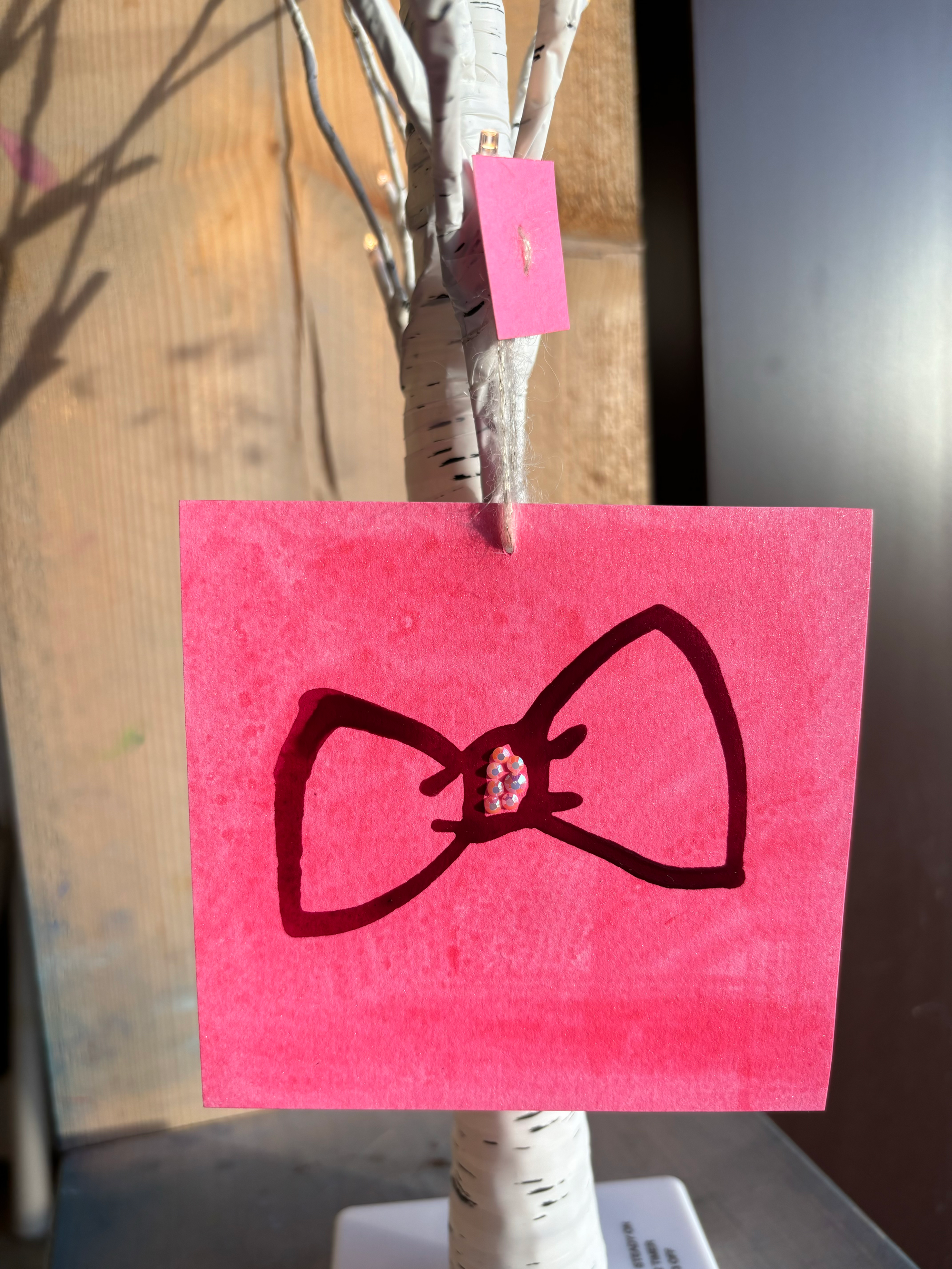 product photo of wishing card