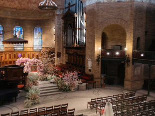 St. Paul's Chapel Wedding Floral