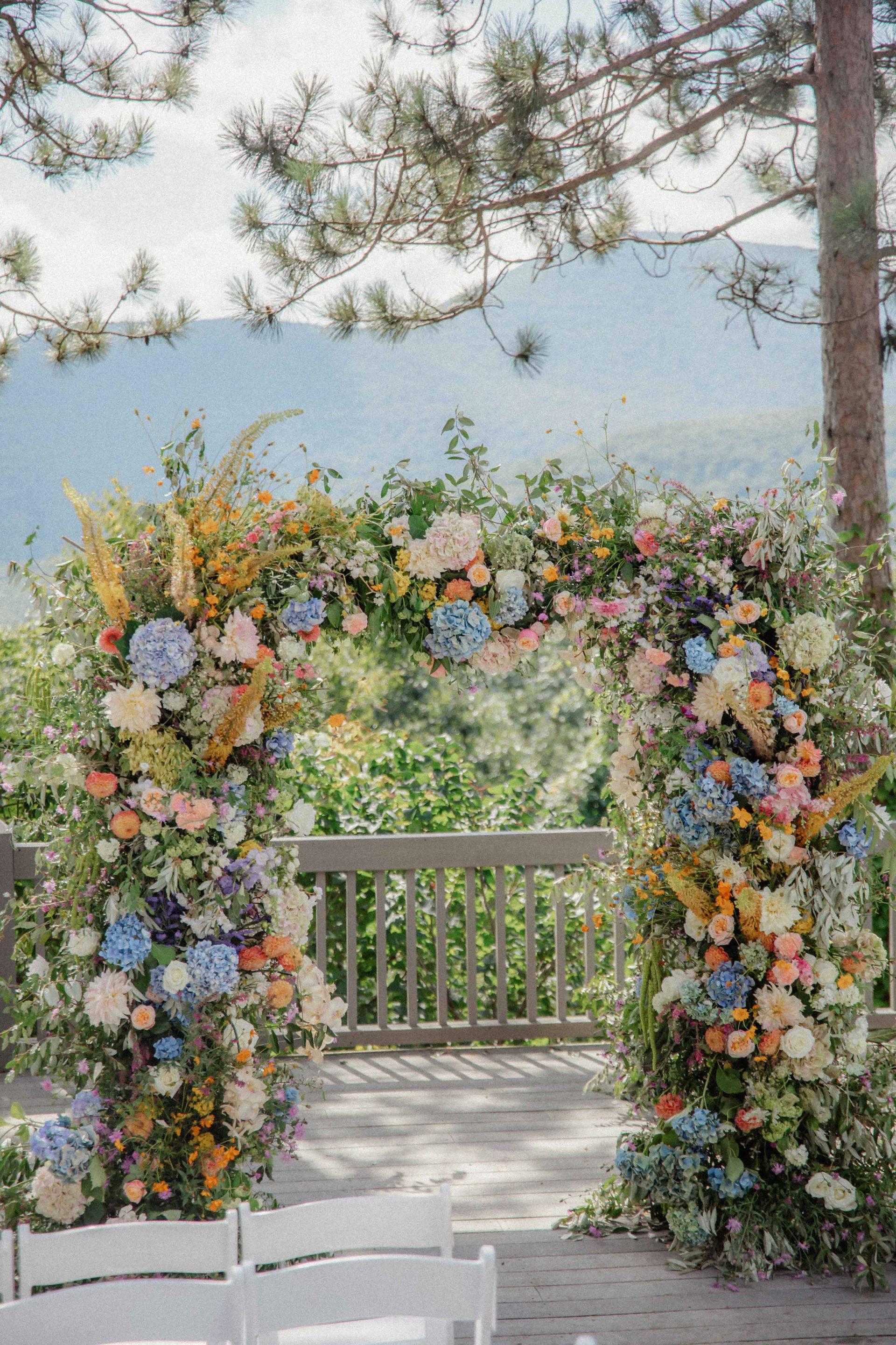 NewYork Upstate Forest Wedding