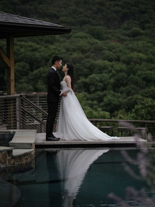 Lambs Hill 粉白色系婚礼花艺设计