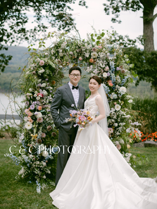 Forest Fresh flowers intimate wedding
