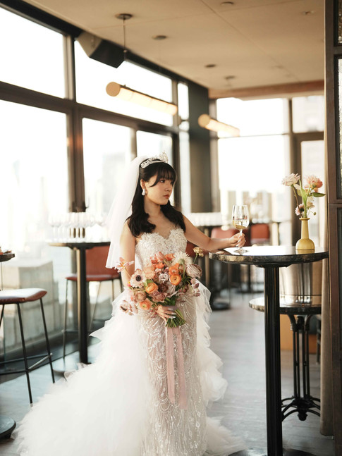 Wedding reception floral by Floraland